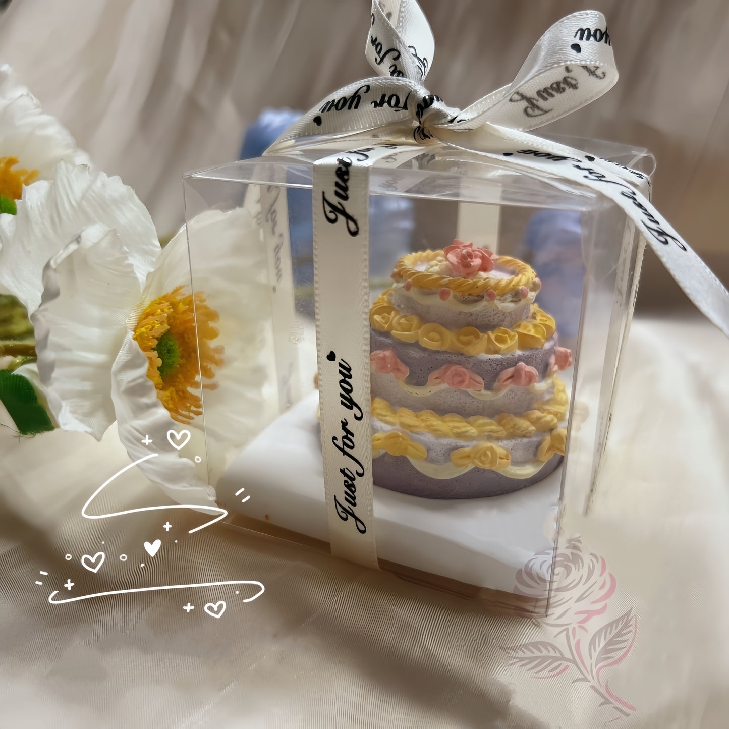 Mini Birthday Cake Plaster Painting Kit